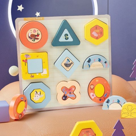 PUZZLE DREWNIANE EDUKACYJNE FIGURY GEOMETRYCZNE ZKB-2053 PUZZLE DREWNIANE EDUKACYJNE FIGURY GEOMETRYCZNE ZKB-2053