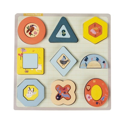 PUZZLE DREWNIANE EDUKACYJNE FIGURY GEOMETRYCZNE ZKB-2053 PUZZLE DREWNIANE EDUKACYJNE FIGURY GEOMETRYCZNE ZKB-2053