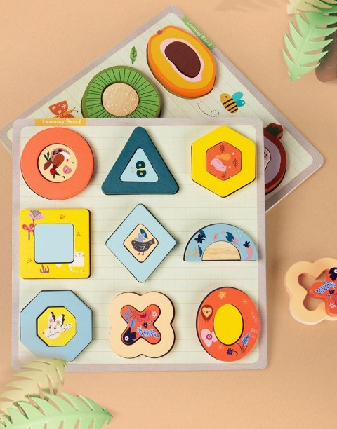 PUZZLE DREWNIANE EDUKACYJNE FIGURY GEOMETRYCZNE ZKB-2053 PUZZLE DREWNIANE EDUKACYJNE FIGURY GEOMETRYCZNE ZKB-2053