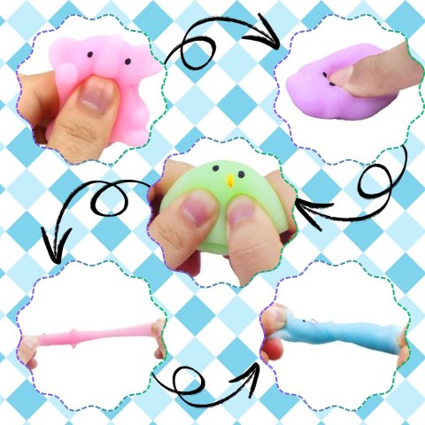 GNIOTEK MOCHI SQUISHY 12 SZT ZABAWKA ANTYSTRESOWA ZESTAW DLA DZIECI GNIOTEK MOCHI SQUISHY 12 SZT ZABAWKA ANTYSTRESOWA ZESTAW DLA DZIECI