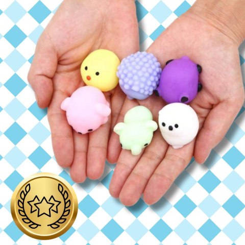 GNIOTEK MOCHI SQUISHY 12 SZT ZABAWKA ANTYSTRESOWA ZESTAW DLA DZIECI GNIOTEK MOCHI SQUISHY 12 SZT ZABAWKA ANTYSTRESOWA ZESTAW DLA DZIECI