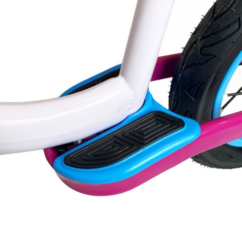 Rowerek biegowy 12' NICEkids WHITE PINK BW-1199 Rowerek biegowy 12' NICEkids WHITE PINK BW-1199