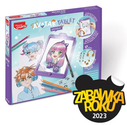 Tablet kreatywny do rysowania zestaw o tworzenia awatara Manga Creativ Maped Tablet kreatywny do rysowania zestaw o tworzenia awatara Manga Creativ Maped