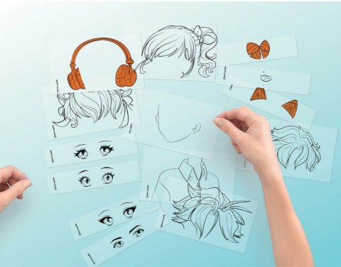 Tablet kreatywny do rysowania zestaw o tworzenia awatara Manga Creativ Maped Tablet kreatywny do rysowania zestaw o tworzenia awatara Manga Creativ Maped