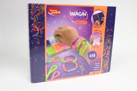 CREATIV bransoletki neon zestaw 14szt 907404 CREATIV bransoletki neon zestaw 14szt 907404