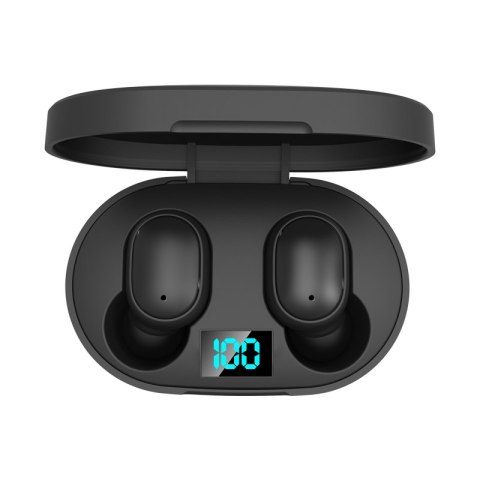 ND41_dS_59428 Słuchawki bluetooth E6s czarny