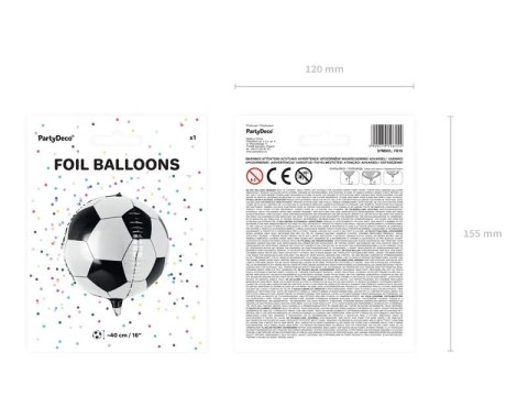 Balon foliowy Piłka nożna 40cm Balon foliowy Piłka nożna 40cm
