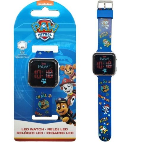 ND17_ZB-160932 Zegarek LED z kalendarzem Psi Patrol PAW PATROL PAW4354 Kids Euroswan ND17_ZB-160932 Zegarek LED z kalendarzem Psi Patrol PAW PATROL PAW4354 Kids Euroswan