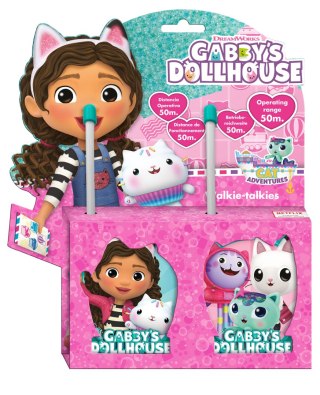 ND40_GD00058 Walkie Talkie 3D Gabby Dollhouse / Koci Domek Gabi