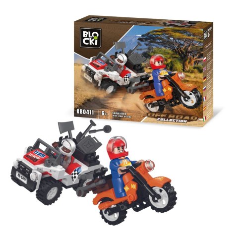 ND40_KB0411 KLOCKI BLOCKI - OFFROAD Collection - Wyścig Enduro KB0411