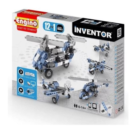 Klocki konstrukcyjne ENGINO INVENTOR 12 modeli Klocki konstrukcyjne ENGINO INVENTOR 12 modeli