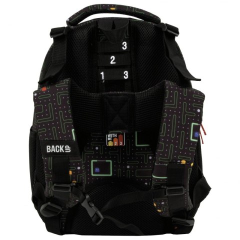 Plecak szkolny 3 komory backup 5 GAMER Pac-man Plecak szkolny 3 komory backup 5 GAMER Pac-man