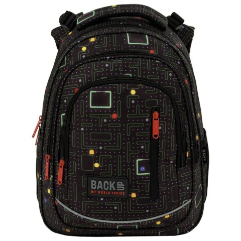 Plecak szkolny 3 komory backup 5 GAMER Pac-man Plecak szkolny 3 komory backup 5 GAMER Pac-man