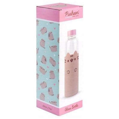 Pusheen The Cat Butelka szklana Bidon 500 ml Pusheen The Cat Butelka szklana Bidon 500 ml