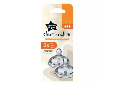 211248 SMOCZEK SILIKON 6 + SZYBKI Tommee Tippee 211248 SMOCZEK SILIKON 6 + SZYBKI Tommee Tippee