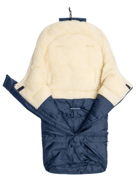 ŚPIWOREK COMBI 3w1 WEŁNA - NAVY ŚPIWOREK COMBI 3w1 WEŁNA - NAVY