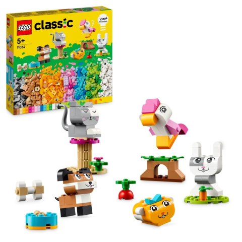 LEGO CLASSIC Kreatywne zwierzątka 11034 LEGO CLASSIC Kreatywne zwierzątka 11034