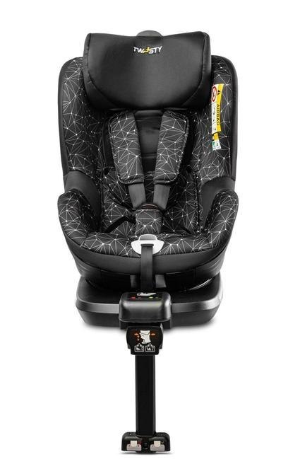 FOTELIK TWISTY FIX I-SIZE 0-18 BLACK
