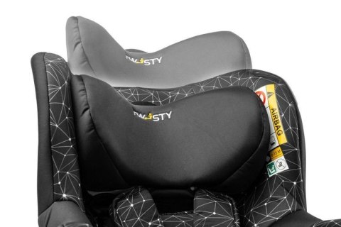 FOTELIK TWISTY FIX I-SIZE 0-18 BLACK