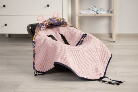 OTULACZ DO FOTELIKA WAFEL BOHO BRUDNY RÓŻ OTULACZ DO FOTELIKA WAFEL BOHO BRUDNY RÓŻ
