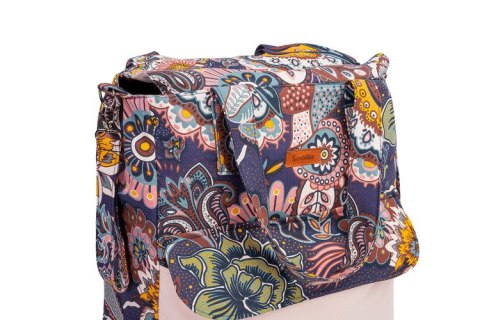 TORBA MAMA BOHO BRUDNY RÓŻ
