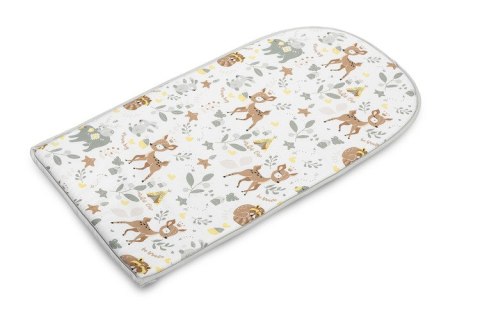 KOKON VELVET BIAŁY LEŚNA PRZYGODA 80x45 KOKON VELVET BIAŁY LEŚNA PRZYGODA 80x45