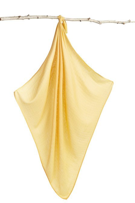 PIELUCHA BAMBUSOWA 2-pak MIĘTA+ŻÓŁTY 120X120