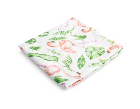 PIELUCHA MUŚLINOWA FLAMINGI 70 X 80 PIELUCHA MUŚLINOWA FLAMINGI 70 X 80