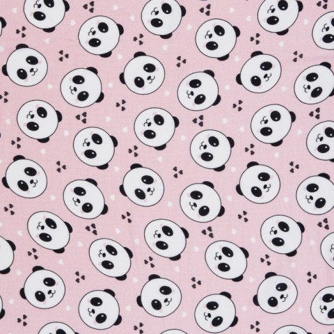0307 PIELUSZKA BAMBUSOWA 75X75 PANDA RÓŻ 0307 PIELUSZKA BAMBUSOWA 75X75 PANDA RÓŻ