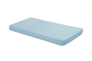 PRZEŚCIERADŁO JERSEY DELUXE NIEBIESKI 120x60