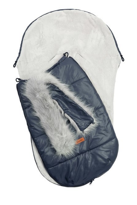 ŚPIWOREK ORSO GRANATOWY PERŁA 100 X 45