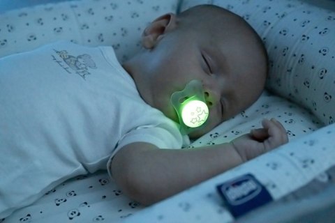 156276 SMOCZEK PHYSIO MICRO ŚWIECĄCY SILIKONOWY 0-2 2SZT