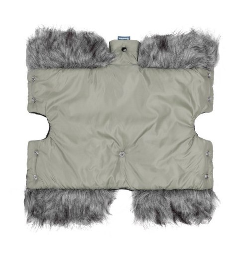 Mufka z lisem GREY