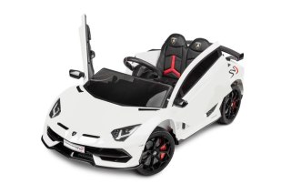 POJAZD NA AKU. LAMBORGHINI WHITE