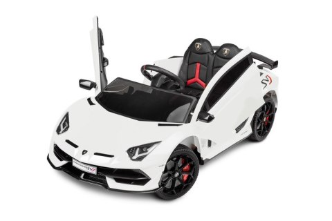 POJAZD NA AKU. LAMBORGHINI WHITE