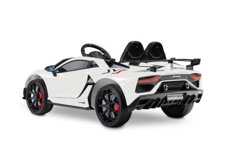 POJAZD NA AKU. LAMBORGHINI WHITE