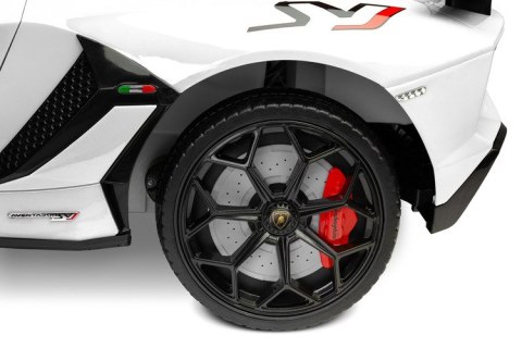 POJAZD NA AKU. LAMBORGHINI WHITE
