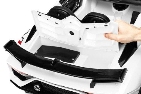 POJAZD NA AKU. LAMBORGHINI WHITE