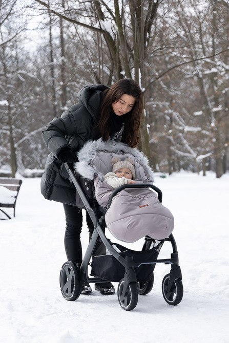 ŚPIWOREK ORSO BEŻOWY PERŁA 100 X 45