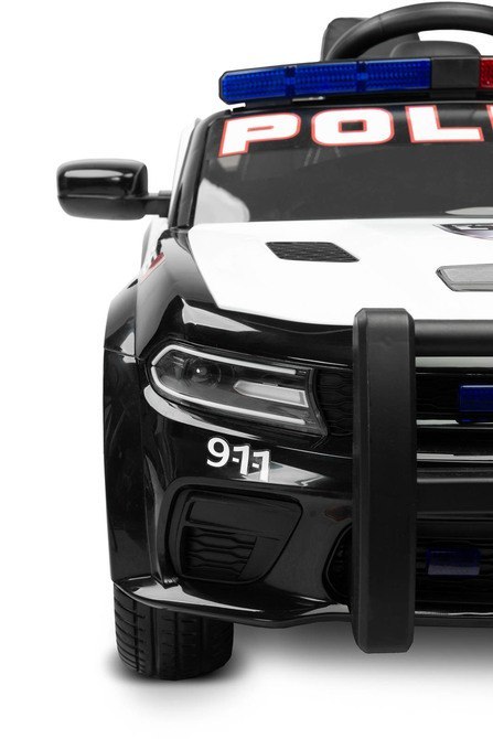 POJAZD NA AKUMULATOR DODGE CHARGER POLICJA WHITE