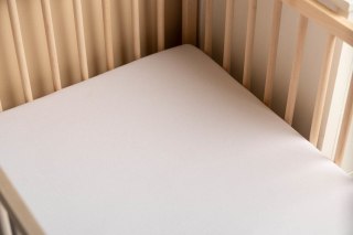 PRZEŚCIERADŁO NIEPRZEMAKALNE JERSEY BIAŁY 140x70