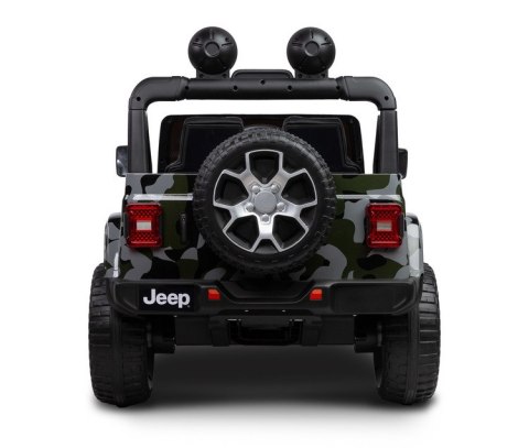 TERENOWY POJAZD NA AKUMULATOR JEEP RUBICON CAMO