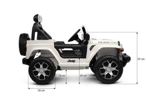 TERENOWY POJAZD NA AKUMULATOR JEEP RUBICON GREEN