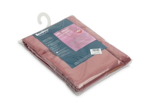 KOC VELVET BRUDNY RÓŻ 75x100
