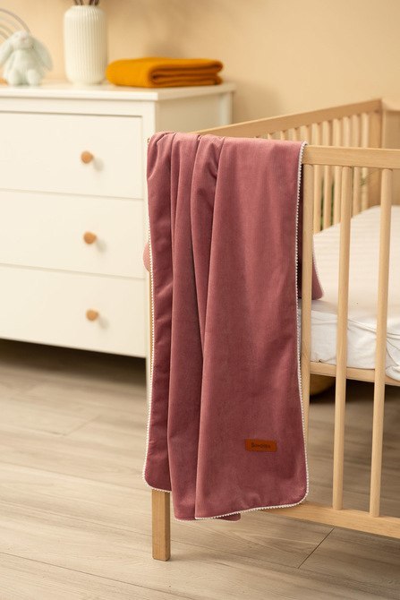 KOC VELVET BRUDNY RÓŻ 75x100