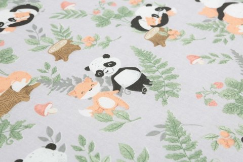 WKŁAD DO ŁÓŻECZKA PANDA I LIS 120 X 60 WKŁAD DO ŁÓŻECZKA PANDA I LIS 120 X 60