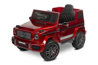 POJAZD NA AKUMULATOR MERCEDES BENZ G63 AMG WINE RED