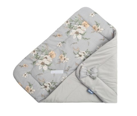 ROŻEK VELVET LILIA SZARY 75x75 ROŻEK VELVET LILIA SZARY 75x75