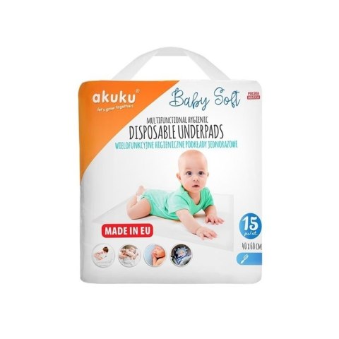 A0500 PODKŁAD 1-RAZ 40 X 60 BABY SOFT A0500 PODKŁAD 1-RAZ 40 X 60 BABY SOFT