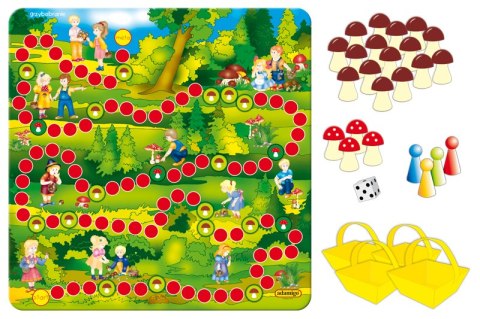 ADAMIGO 4393 GRZYBOBRANIE - gra planszowa ADAMIGO 4393 GRZYBOBRANIE - gra planszowa